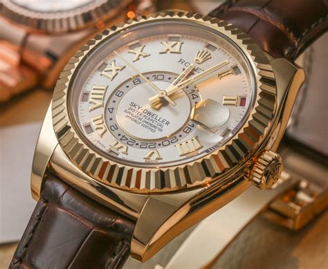 rolex sky dweller gold replica|Rolex Sky-Dweller retail price.